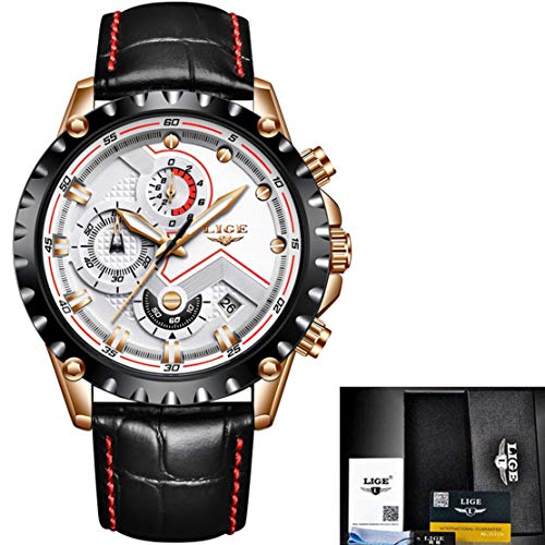 Montre poignet hommes en quartz avec cadran multifonction chic pour un style business
