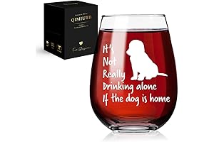 It's Not Really Drinking Alone Wine Glass