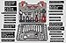 Apollo Tools 95 Piece Mechanics Tool Set with SAE and Metric Socket Sets and Mechanic Tools Needed for Small Engines, Boats, Bikes, Car Maintenance and Repairs - Gray - DT1241