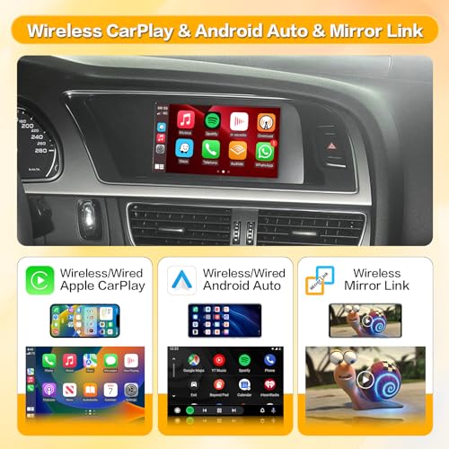 Kit Retrofit Carplay Inalámbrico para Audi A4/A5/Q5 MMI 2G miniatura 2