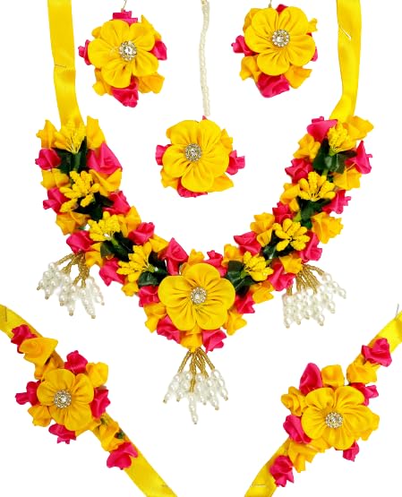 See full amazon price history chart for BengCraft Flower Jewellery Set For Mehandi, Haldi, Wedding, Bridal, Baby Shower with Necklace, Earrings, Bracelet & Maang Tika for Women & Girls, Color Pink and Yellow BengCraft Flower Jewellery Set For Mehandi, Haldi, Wedding, Bridal, Baby Shower with Necklace, Earrings, Bracelet & Maang Tika for Women & Girls, Color Pink and Yellow (B0C2CW3LC6) Amazon Price History, Amazon Price Tracker