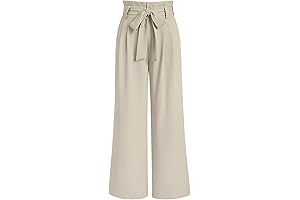 Women's Professional Wide-Leg Dress Pants