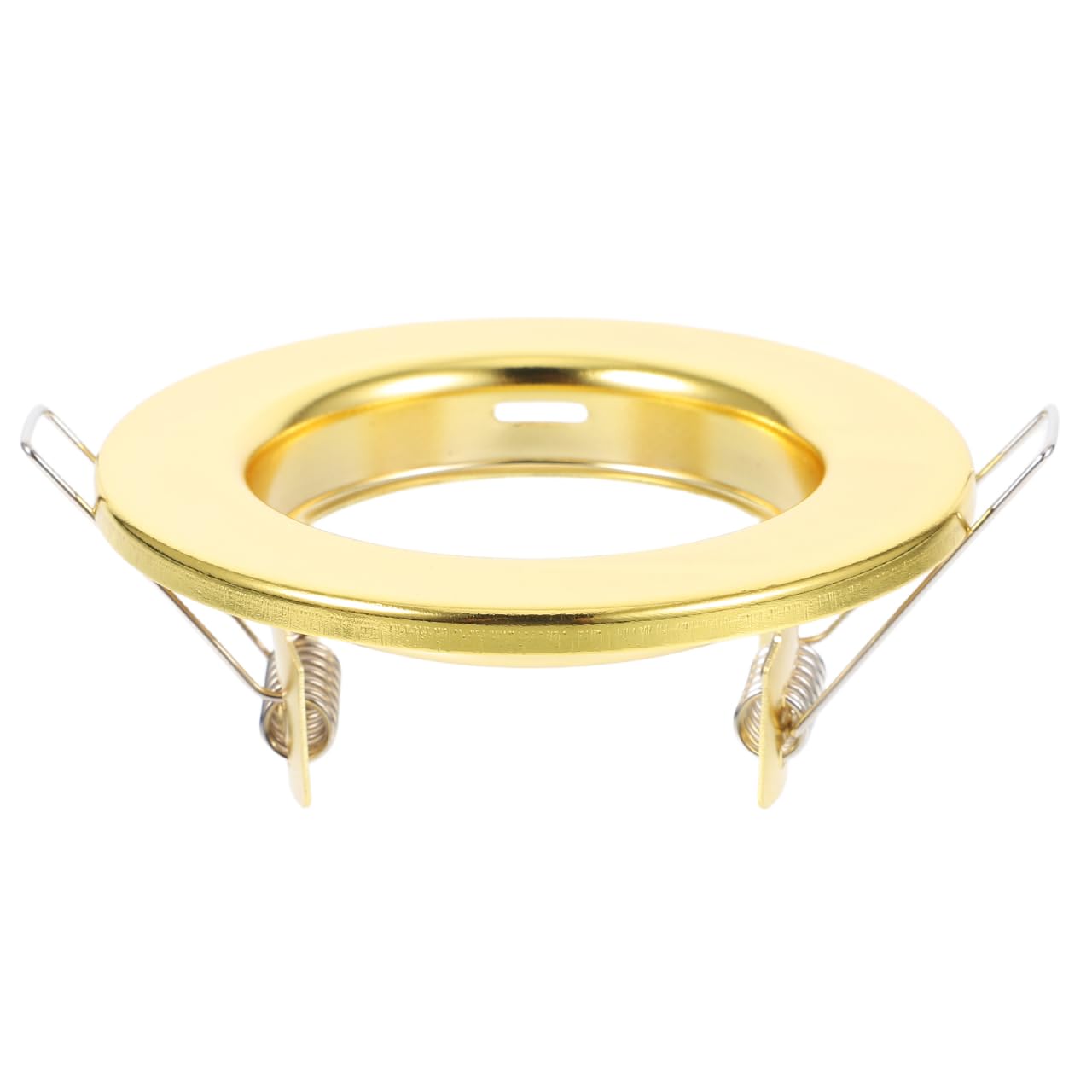POPETPOP Recessed Ceiling Light Trim Cover Gu10 Mr16 Light Fixture Trim Ring with Lamp Cover and Spring Clip Ceiling Spotlight Housing for Low Lighting Living Room Dining Room