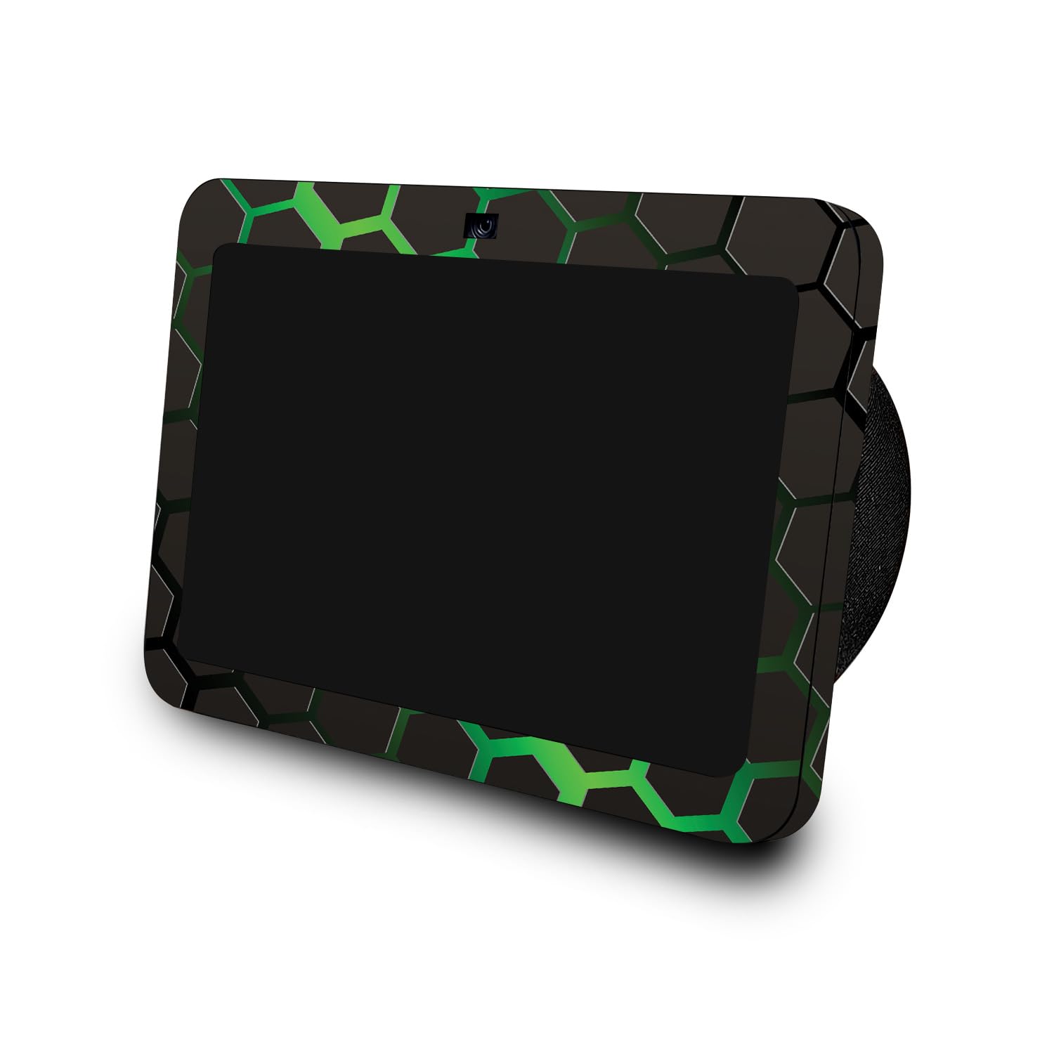 Skin Compatible with Amazon Echo Show 8 (3rd Gen, 2023) - Green Hex - Premium 3M Vinyl Protective Wrap Decal Cover - Easy to Apply | Crafted in The USA by MightySkins