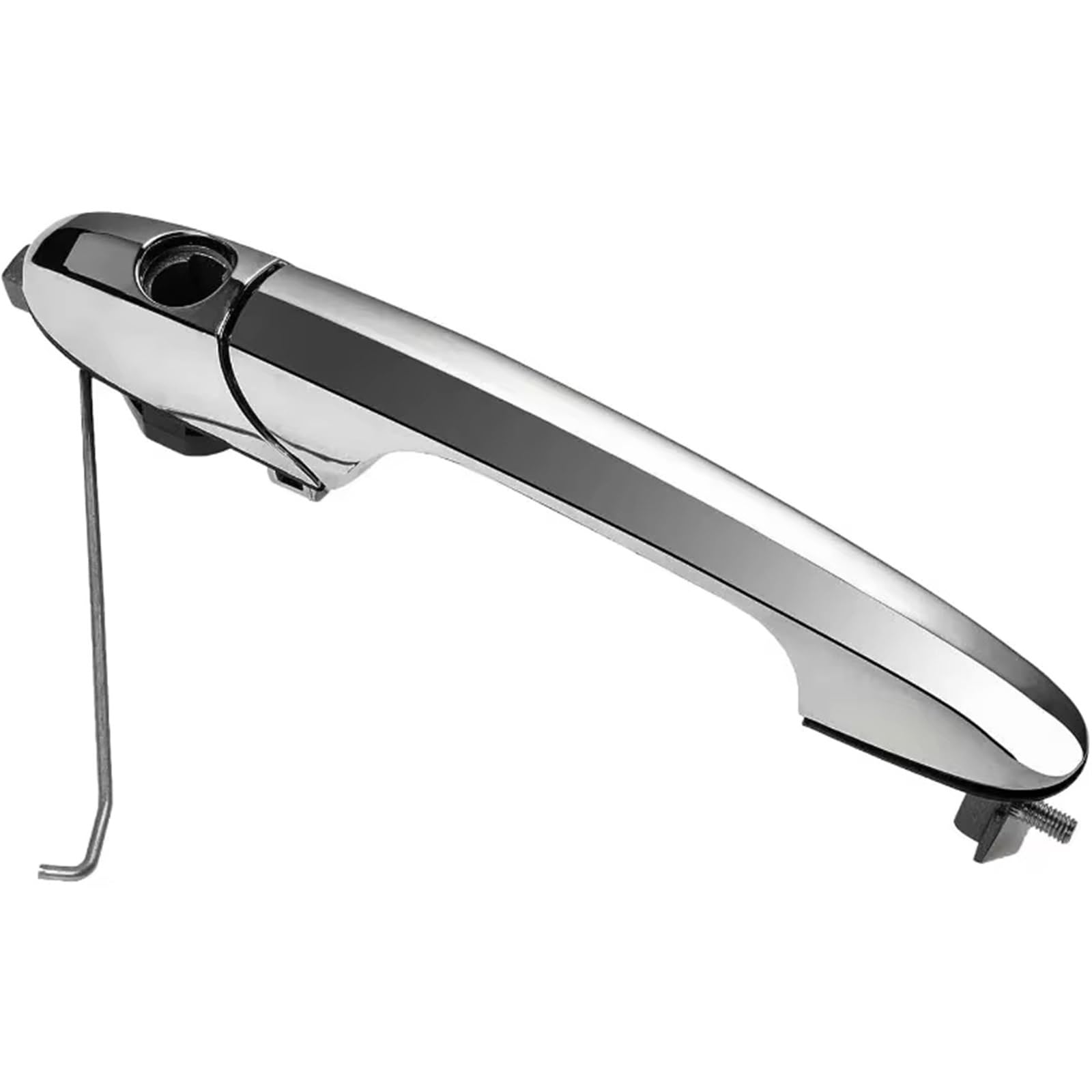 ZJYZYQ Car Sliding Outer Door Handle for Fiat for 500 Left Drivers Side Exterior Door Handle Car Accessories(Right Passenger Side)