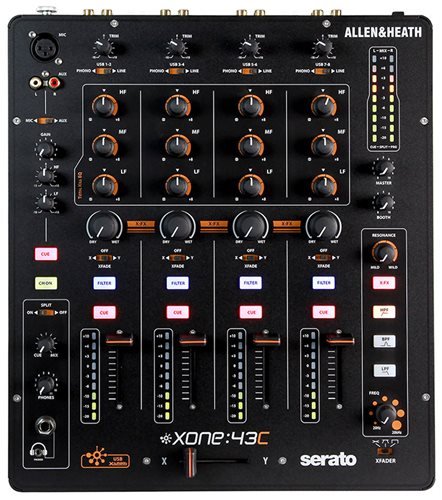 Allen & Heath Xone:43C 元箱付【要メンテ、現状渡し】 Amazon | Allen & Heath XONE : 43C プロフェッショナル 4ch DJ