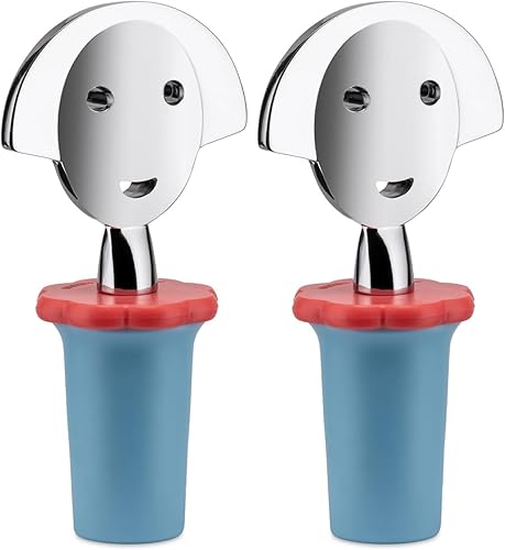 Miniatura 5 de A di Alessi Anna Stop 2tapón de vino Azul claro