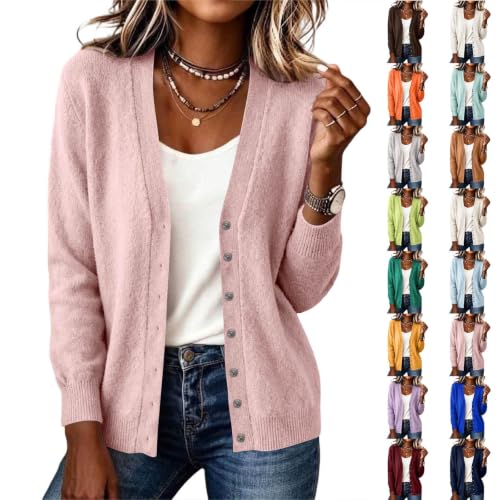 Womens Cardigan Sweaters Lightweight Soft Knit Sweater Fall Outfits - image 1