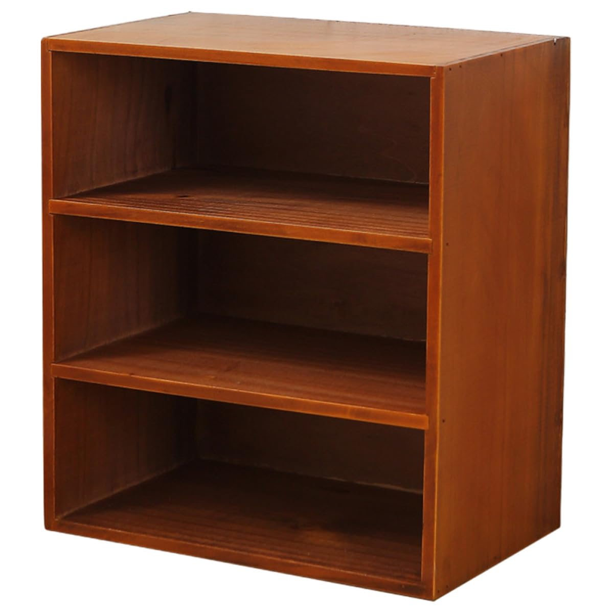 Libreria da Scrivania in Legno a Tre Livelli per Casa