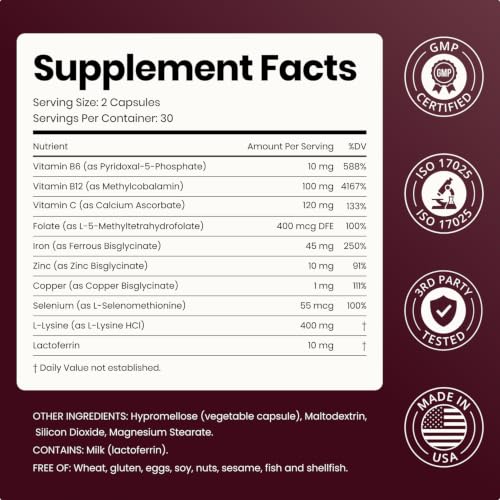 Nivara FerraVital Ferritin Complex Capsules