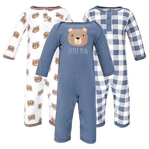 Image of Hudson Baby Cotton Union Suit, 2 Pack Pants