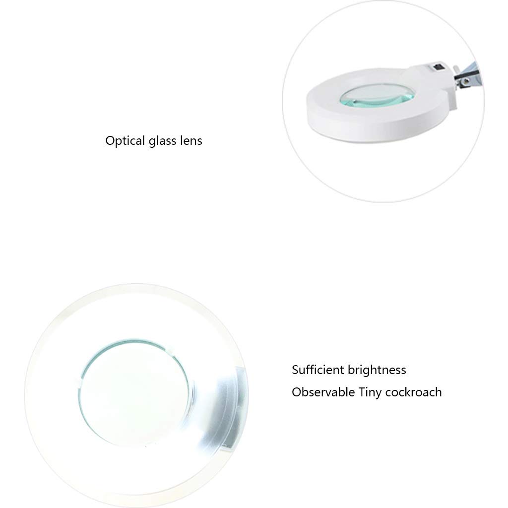 Amazon | ElectroOptix ルーペ ライトとスタンド付き ハンズフリー