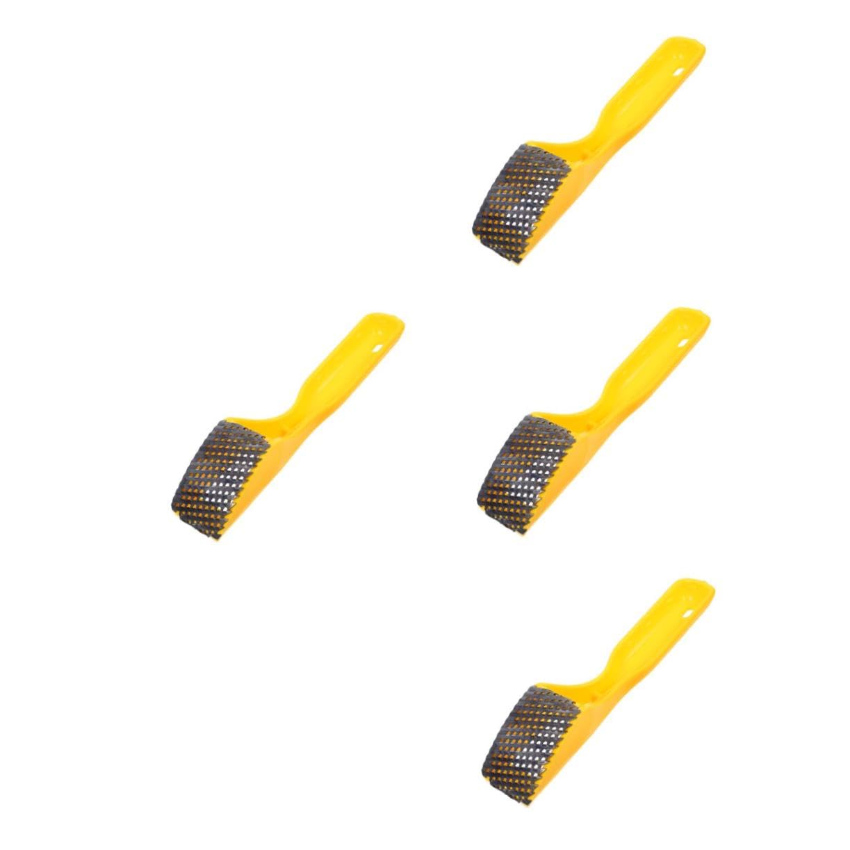 Tofficu 4 Stück Hobel Tonwerkzeug mit Scharfen Klingen Kreatives Handliches Schabewerkzeug für Töpfer und Schaumstoff Skulpturen Einfach zu Reinigen und Vielseitig für Kreative Gestaltung