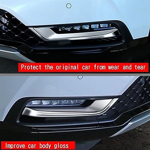 Couvercle de calandre phare antibrouillard HRV protection chrome - 3