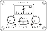 Vista 5 de Ibanez AEG50N Guitarra Acústica-Eléctrica - Negro Alto Brillo