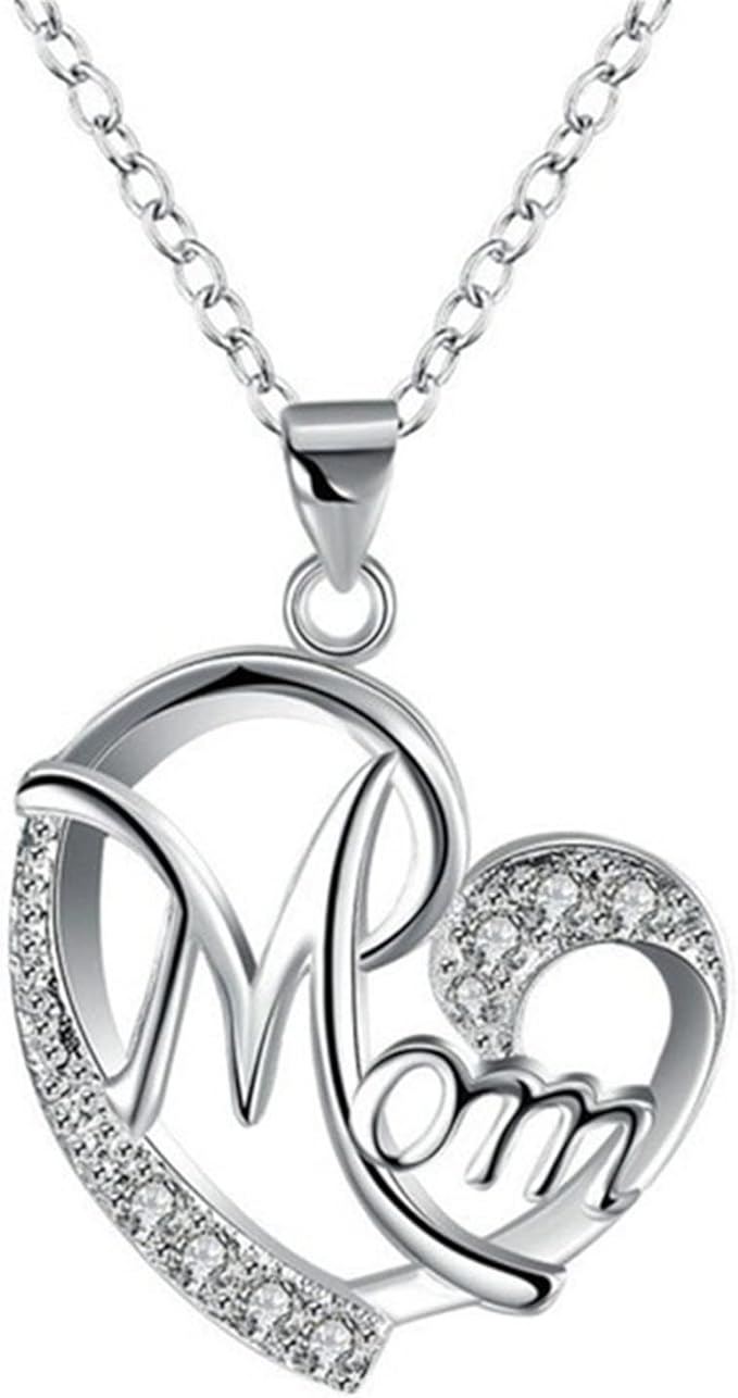 Necklaces For Women Love Heart Stainless Exquisite Pendant Multiple Styles Zircon Necklace Mother'S Day Gifts Jewelry