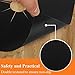10 Pack Stove Burner Covers Double Thickness Reusable Non-Stick Heat-Resistant Gas Range Protectors for Kitchen and Easy to Clean（Black）FLSEPAMB