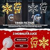 Zoom IMG-2 lamptobe 2pcs luci natale finestra Zoom IMG-2 lamptobe 2pcs luci natale finestra