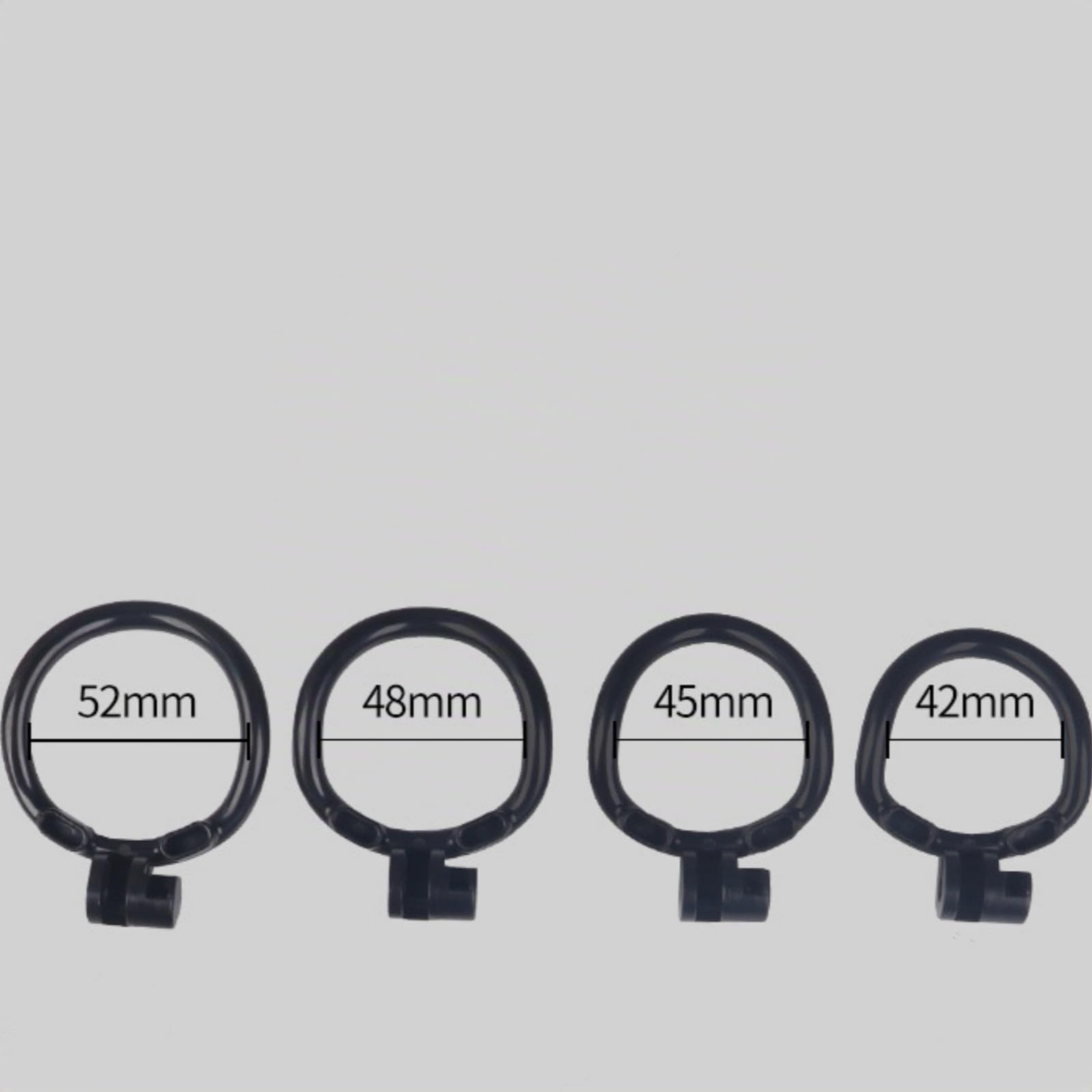 Jaula de protección para Entrenamiento de Fitness Masculino con 4 Aros de Arco fijos (42mm/45mm/48mm/52mm)-MAES121