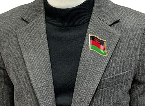 Image of vmcoatdu Country Flag Pin Badge International Travel Brooch Metal Alloy Souvenir Pin for Hat Clothes Backpack