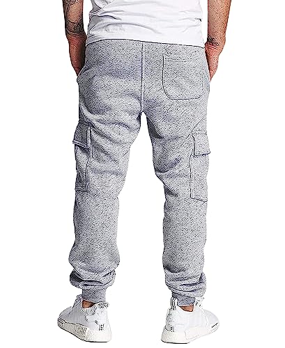 Southpole Men's Active Fleece Cargo Jogger Pants2