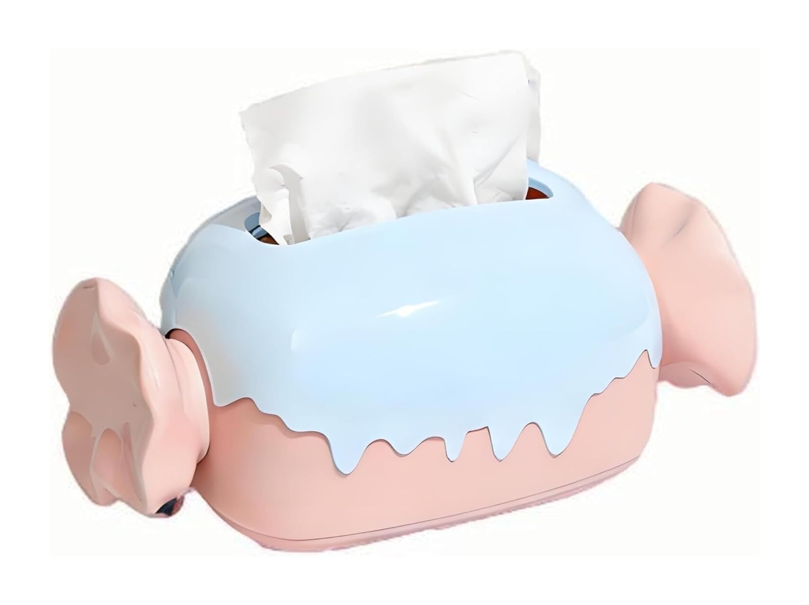 Boîte à mouchoirs en forme de bonbon pour cacher les emballages moches de salle de bain
