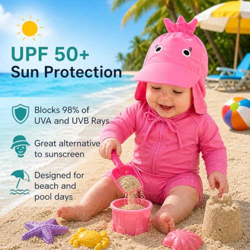 Image of Cuddle Club One-Piece Sunzies Swimsuit UPF 50+ Sun Protective Sunsuit