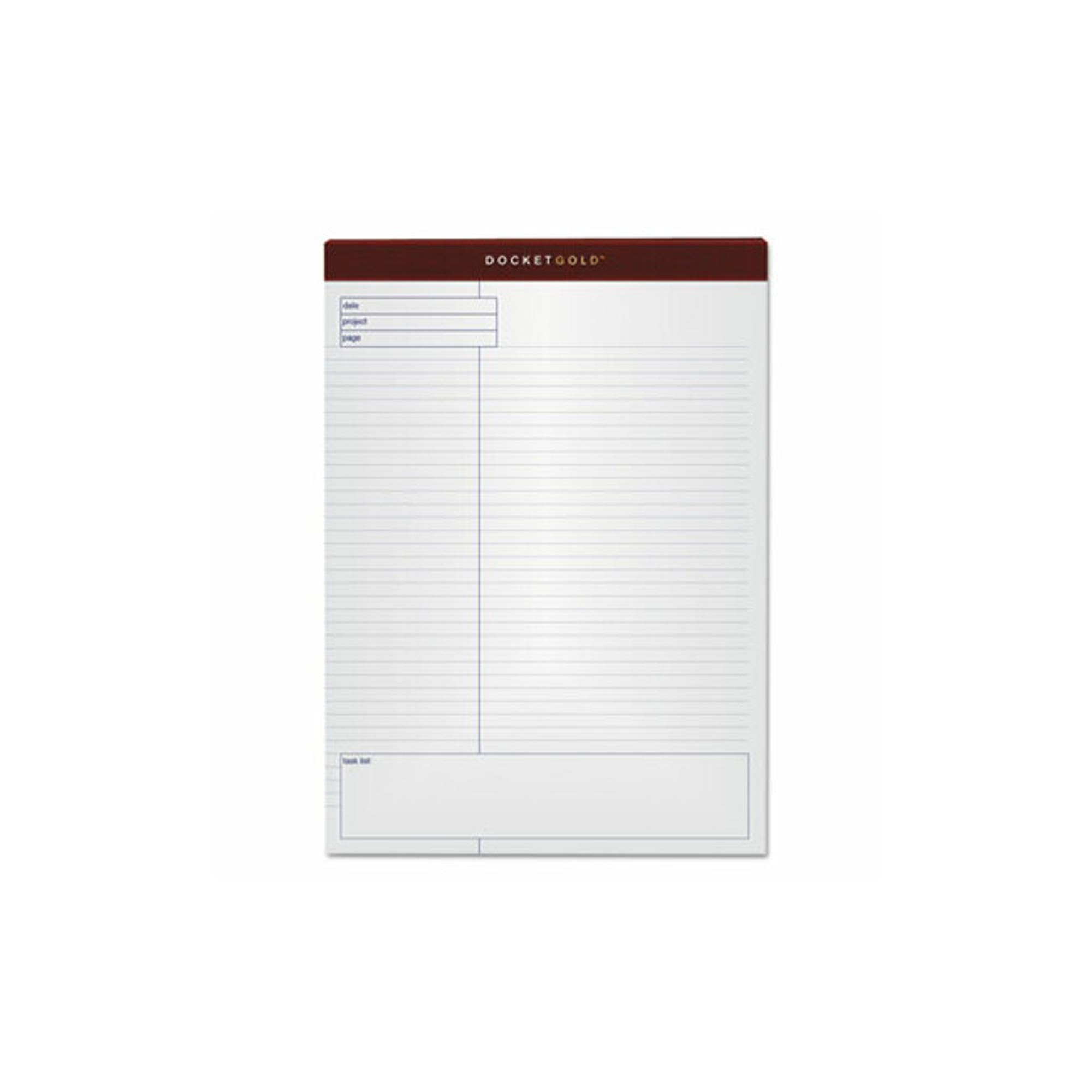 TOPS Project Planning Pads 40 Sheets per Pad, 4 Pads per Pack