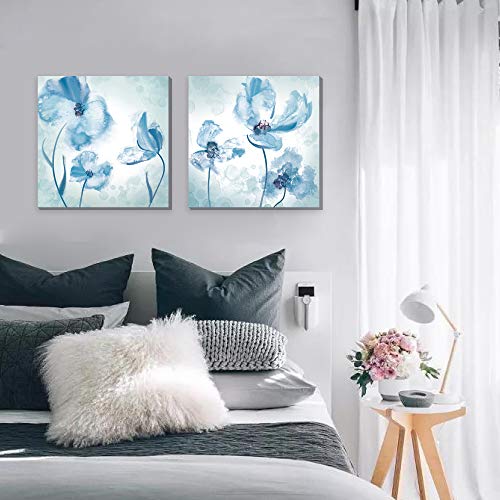 3hdeko Bathroom Wall Decor Sky Blue Fl Buy Online In Burkina Faso At Desertcart