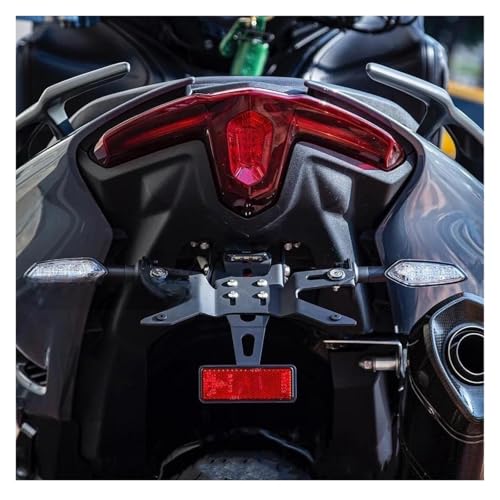 Support de plaque d'immatriculation moto pour éliminer le garde-boue lourd Yamaha