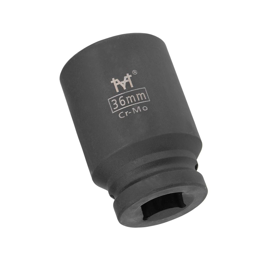 Douille à choc de 36 mm en acier Cr-V de 78 mm de longueur à 6 pans pour vissage mécanique