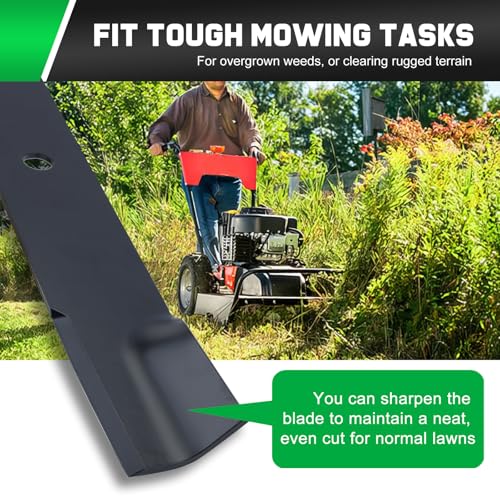 Image of Grasscool 50 inch Deck Toro Timecutter Mower Blades Replacement 115-5059-03 | Fits SS5000 Z5000 MX5050 MX5000 MX5060 MX5075 Zero Turn Lawn Tractor Riding Parts,High Lift Bagger Sharp Cuts Side Discharge