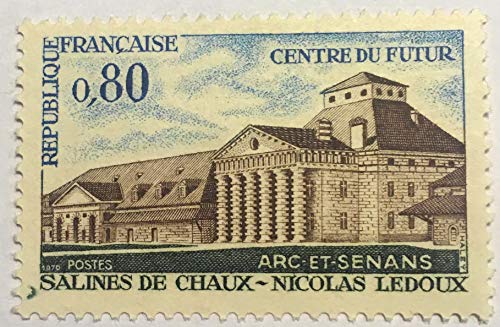 France 1970. Timbre de Collection Neuf Authentique No 1651. Monuments : Arc et Senans