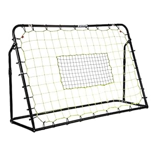 Franklin Sports Soccer Rebounder – Tournament Steel Soccer Rebounding Net – Perfect for Backyard Soccer Practice and Soccer Training – 12’ x 6’ & 6’ x 4’