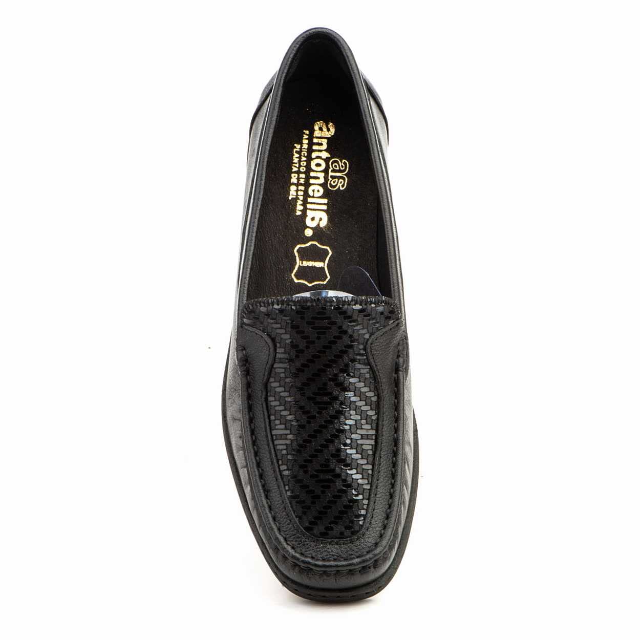 Mocasines para Mujer de Piel cómodos Zapatos clásicos de Vestir y Casual Zapatillas 24 Horas señora Calzado de Verano e Invierno Tipo Penny en Gamuza