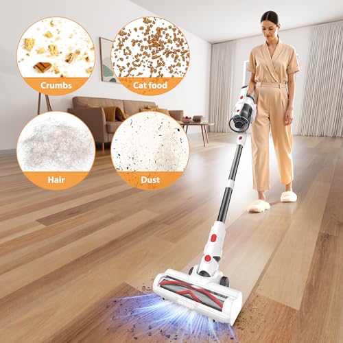 Cordless Stick Vacuum with HEPA