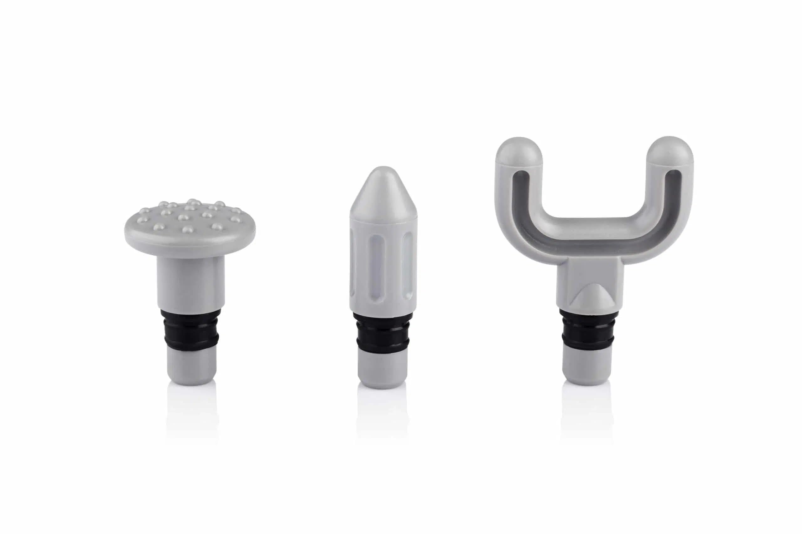 Medivon Gun Pro Y Muskelmassagepistole – Percussion-Kombinationstherapie mit Vibrationsmassage – leicht und kabellos – austauschbare Köpfe