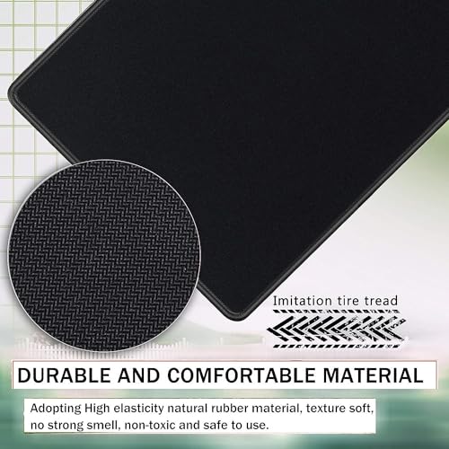 Storite 900x400x2mm Extended Gaming Mouse Pad for Laptop/Computer with Stitched Embroidery Edges and Water Resistance Coating Natural Non Slippery... - Image 6