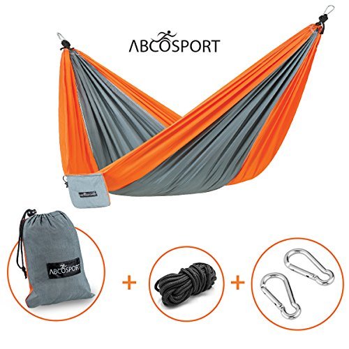 Camping Hammock - Portable Double Strong Nylon