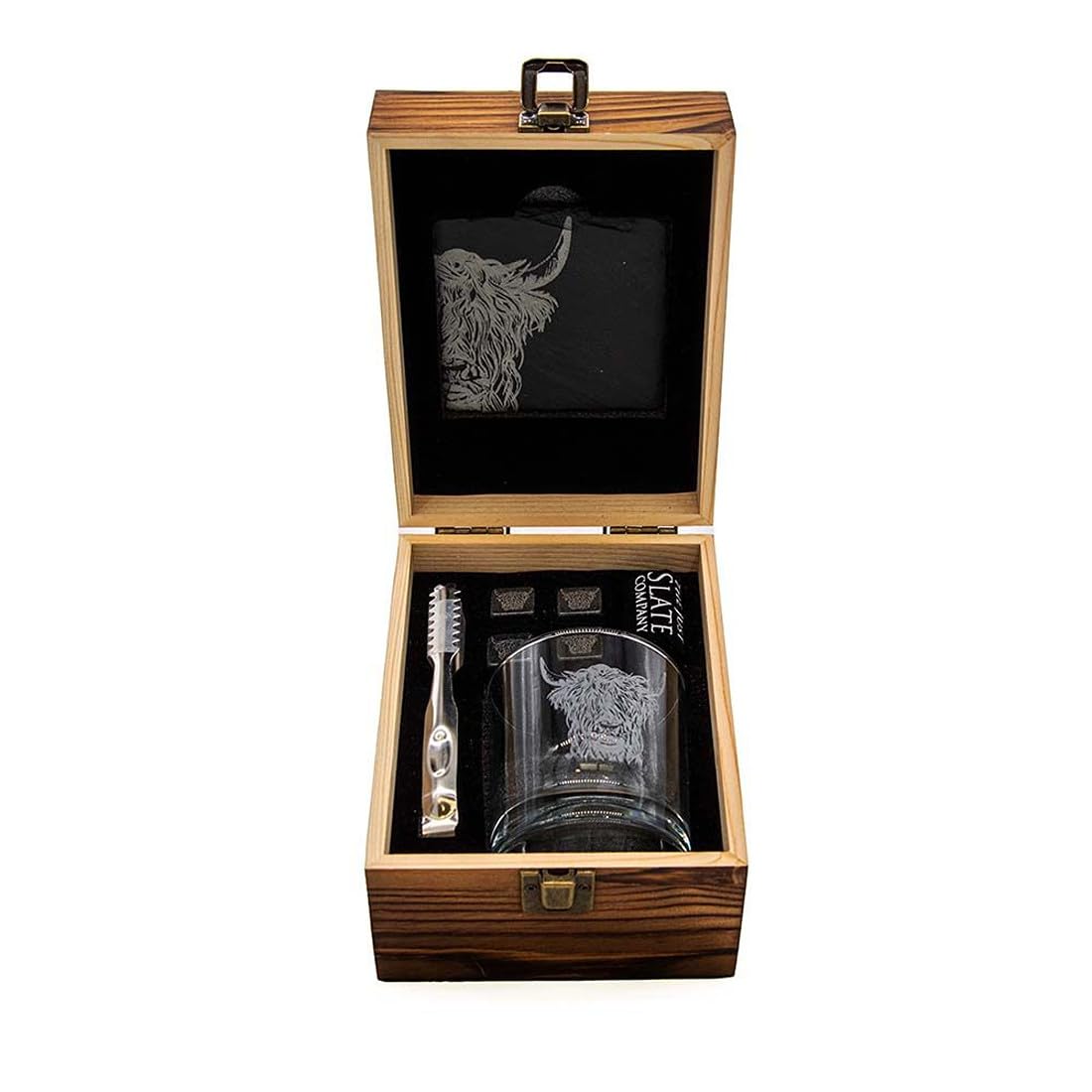 Selbrae House Highland Cow Drinks Set