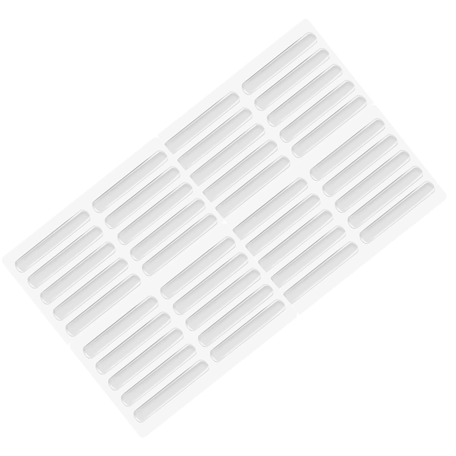 PLENARO Self Adhesive Rubber Feet Transparent Bumper Pads, Cabinet Door Stops Noise Dampening Buffer for Furniture Glass Tables Crafts Wall Protectors (Pack of 40) (B0C62HDN7S) Amazon Price History, Amazon Price Tracker