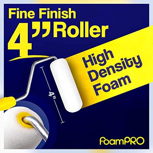 Foampro 164 Compact High-Density Foam Roller, 4-inch — view 3