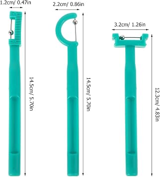 Kids Tongue Trainer Oral Muscle Training Tool 3Pcs Tongue Tip Exercise Set Speech Therapy Aid for Improved Strength and Articulation at Home and School