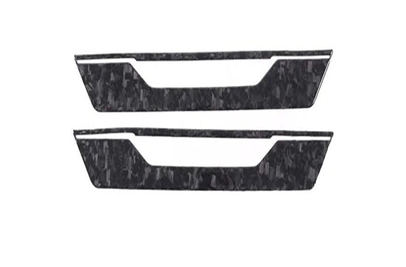 Interior Mouldings for Chevrolet for Corvette C8 Z51 Z06 2020-2023 Car Welcome Pedal Door Sill Trim Protector Sticker Accessories 2PCS Car Accessory(Black)