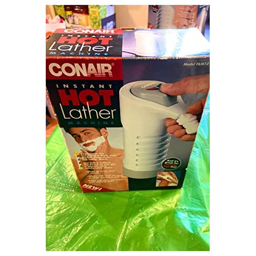 Conair Hot Lather Machine Shave Cream Warmer and Dispenser HLM10