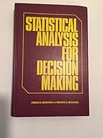 Statistical analysis for decision making 0894330012 Book Cover