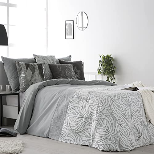 Funda NÓRDICA LAVI DE ANTILO (Gris, Cama 180/200 cm.)