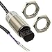 Omron E3RBRN112M Photoelectric Sensor, 3 m Retro-Reflective, 75 mm Dia Object