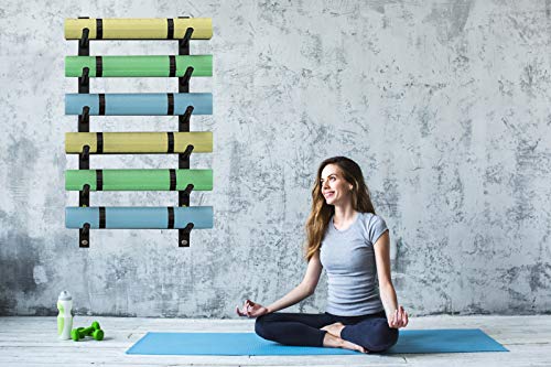 Support de tapis de yoga robuste avec organisateur multicouche - 5