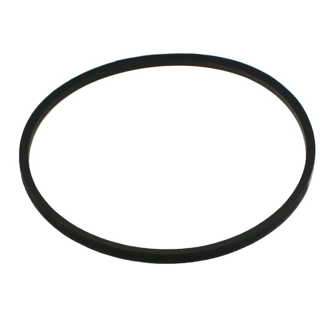 uxcell K-23 V Belt Machine Transmission Rubber, Black Replacement Drive Belt 23 inch Pitch Girth 8mm Width 6mm Height JIS Standard